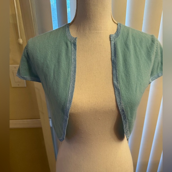 Trina Turk Cashmere Blend Open Front Cardigan - Picture 1 of 9